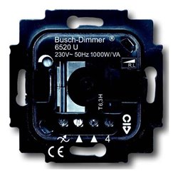 Busch-Jaeger Dimmer-Einsatz mit Drehbetätigung 6520 U