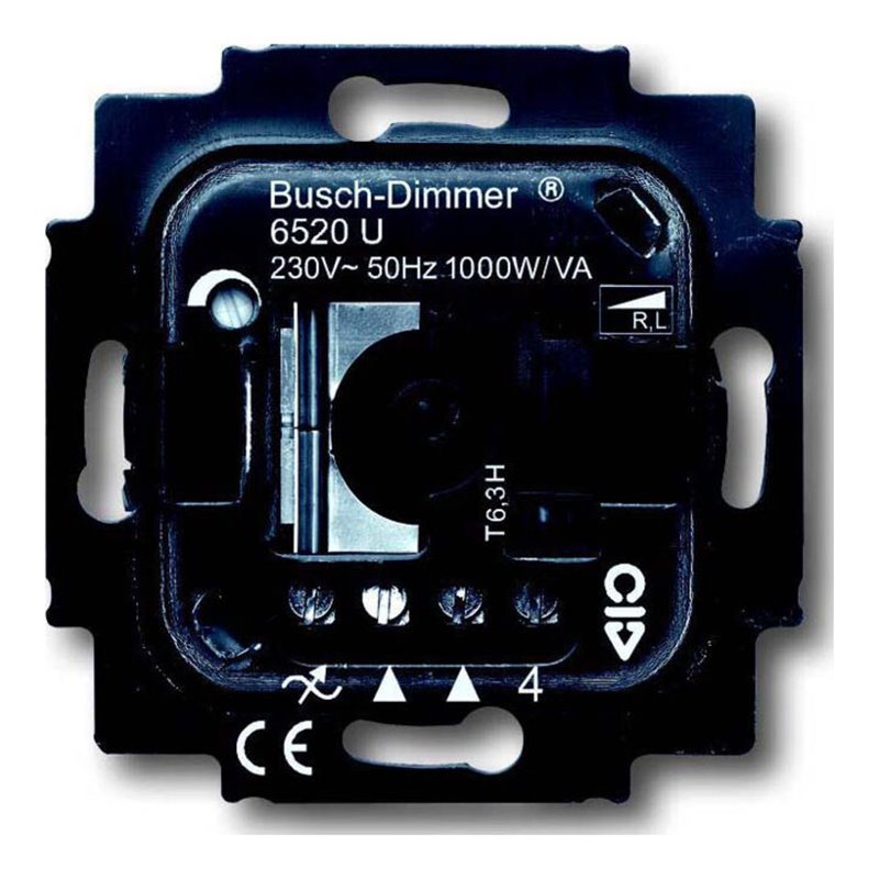 Busch-Jaeger Dimmer-Einsatz mit Drehbetätigung 6520 U