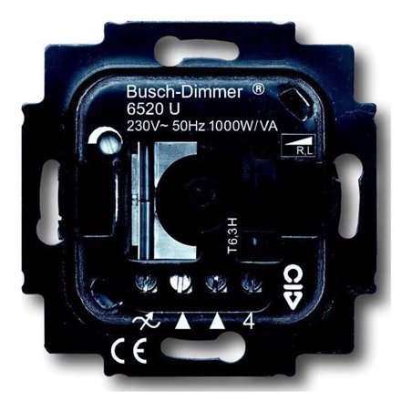Busch-Jaeger Dimmer-Einsatz mit Drehbetätigung 6520 U