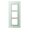 Jung Rahmen 3-fach mt ws waage/senkrecht LSP 983 GLAS