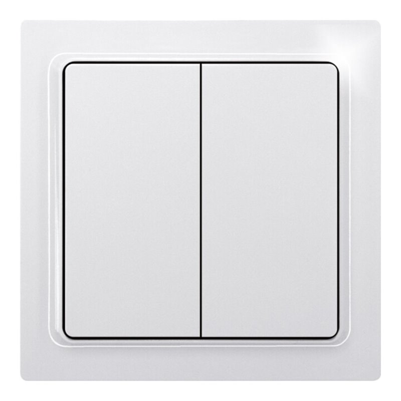 Eltako Funk-Taster reinweiß glänzend F4T65-wg