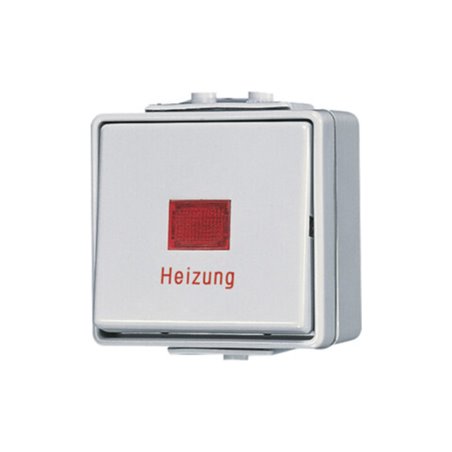 Jung Heizung Notschalter Univ.Aus-Wechsel 606 HW