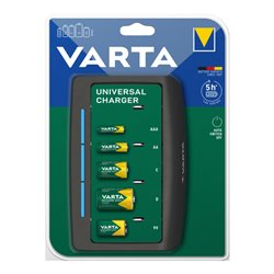 Varta Cons.Varta Ladegerät Easy Universal Charger, unbestückt 57648