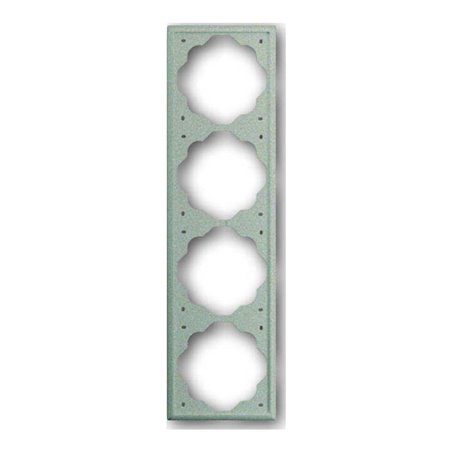 Busch-Jaeger Rahmen 4-fach champagner met. 1724-79