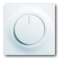 Busch-Jaeger Zentralscheibe ws für Drehdimmer 6540-74