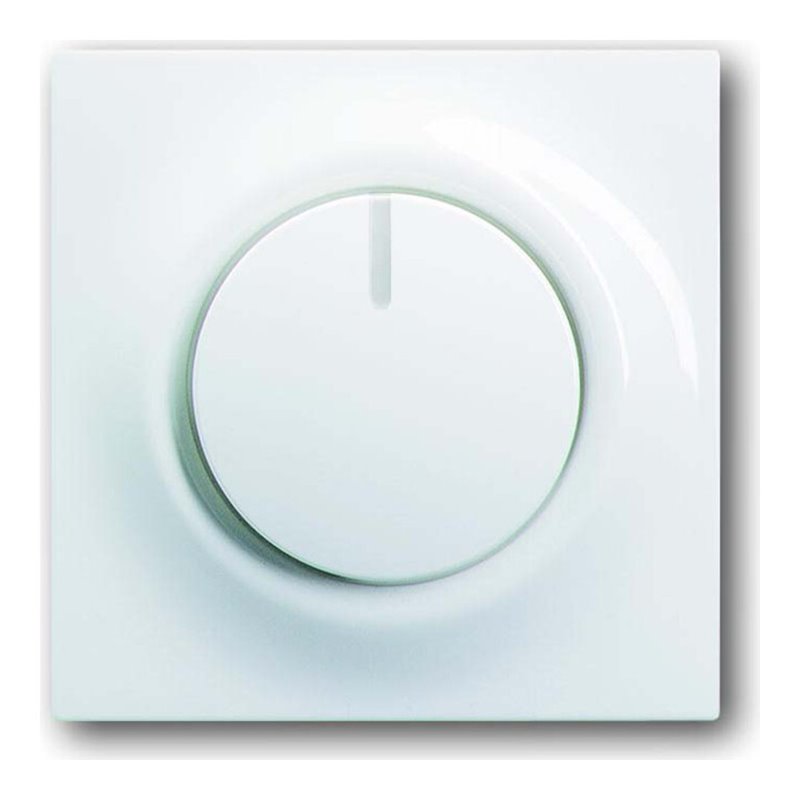 Busch-Jaeger Zentralscheibe ws für Drehdimmer 6540-74