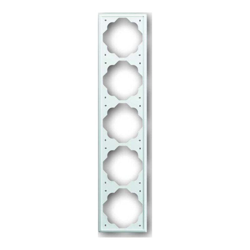 Busch-Jaeger Rahmen 5-fach alpinweiß 1725-74