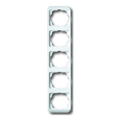 Busch-Jaeger Rahmen 5-fach studioweiß, senkr. 1735-24G