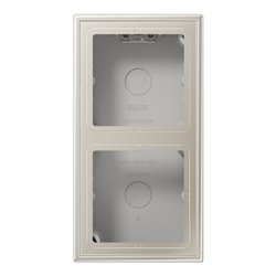 Jung AP-Kappe 2-fach eds lack angeformter Rahmen ES 2582 A-L