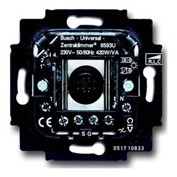 Busch-Jaeger Dimmer-Einsatz 60W/VA,max. 420W/VA 6593 U