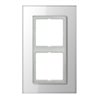 Jung Glasrahmen 2-fach aws waage/senkrecht LSP 982 GL WW