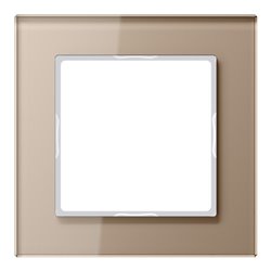 Jung Glasrahmen 1fach champ waage-/senkrecht AC 581 GL CH