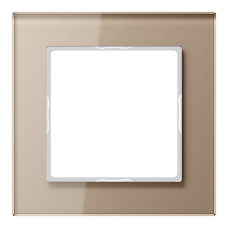 Jung Glasrahmen 1fach champ waage-/senkrecht AC 581 GL CH