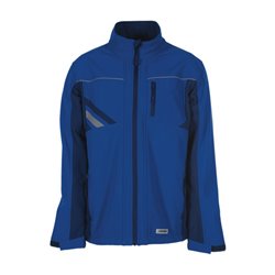Planam Softshelljacke Highline kornblau/marine