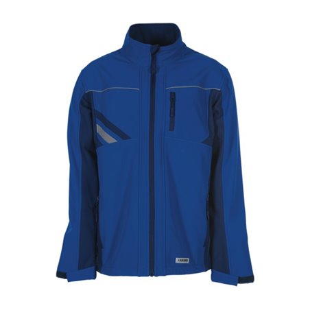 Planam Softshelljacke Highline kornblau/marine