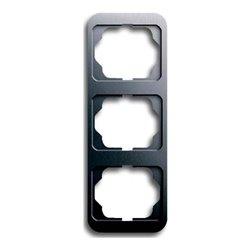 Busch-Jaeger Rahmen 3-fach platin, senkr.,alpha 1733-20