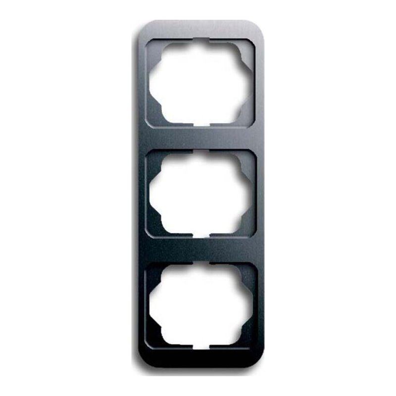 Busch-Jaeger Rahmen 3-fach platin, senkr.,alpha 1733-20