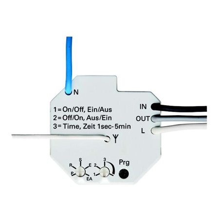 Busch-Jaeger Aktor 1-fach weiß 6702