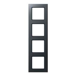 Jung Rahmen 4-fach anthrazit matt AC 584 BF ANM