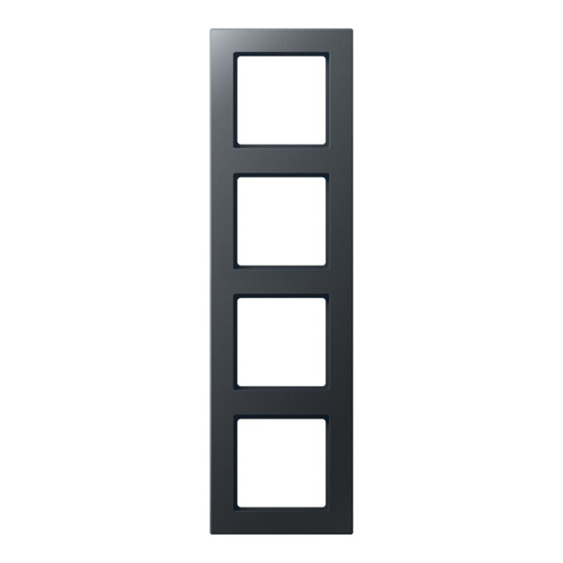 Jung Rahmen 4-fach anthrazit matt AC 584 BF ANM