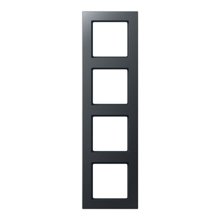 Jung Rahmen 4-fach anthrazit matt AC 584 BF ANM