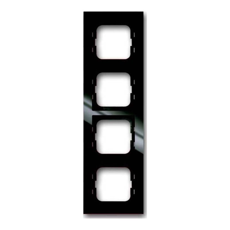 Busch-Jaeger Rahmen 4-fach chateau-sw 1724-295