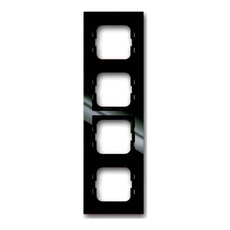 Busch-Jaeger Rahmen 4-fach chateau-sw 1724-295