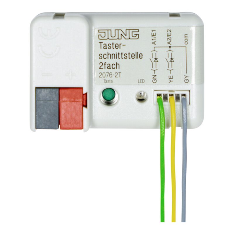 Jung KNX Tasterschnittstelle Binäreingang 2-fach 2076-2 T