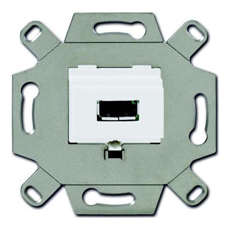 Busch-Jaeger USB-Anschlussdose alpinweiß 0261/12