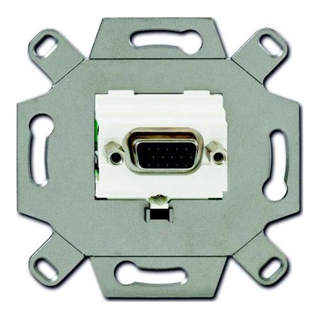 Busch-Jaeger VGA-Anschlussdose alpinweiß 0261/22