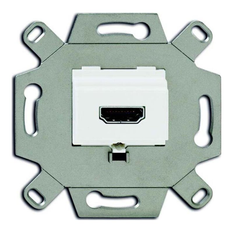 Busch-Jaeger HDMI-Anschlussdose alpinweiß 0261/32