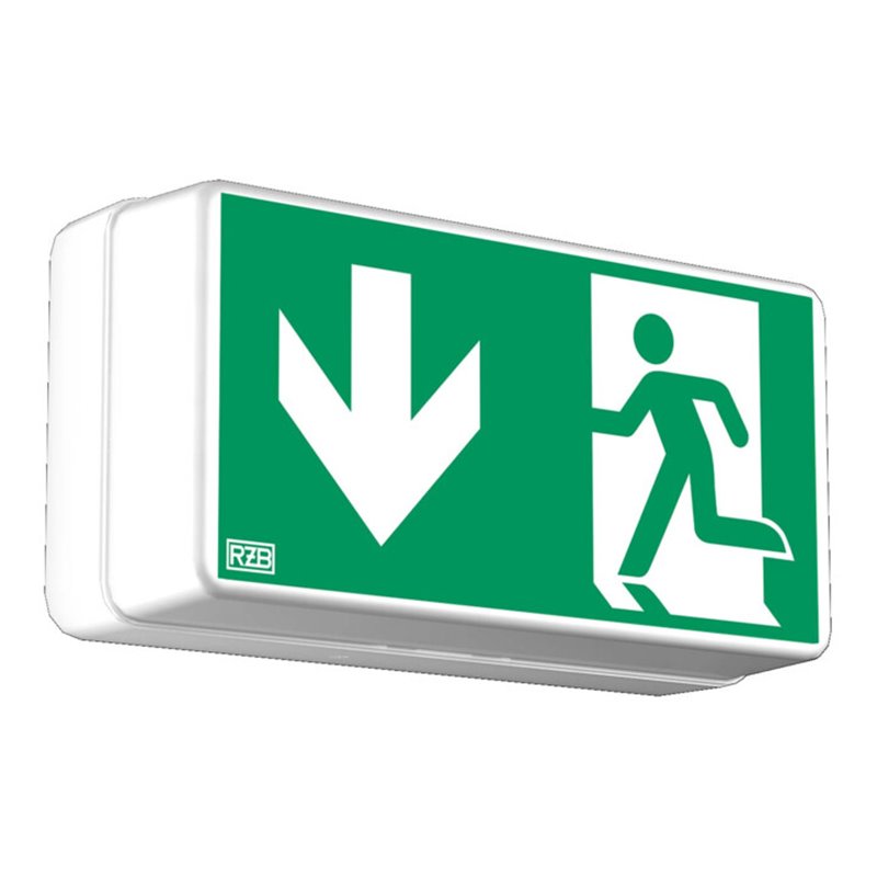 RZB Not-/Wandleuchte LED/2,1W 240x126x78 671775.002