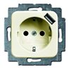 Busch-Jaeger Schuko/USB-Steckdose weiß 20 EUCBUSB-212