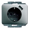 Busch-Jaeger Schuko/USB-Steckdose titan 20 EUCBUSB-266