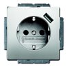 Busch-Jaeger Schuko/USB-Steckdose edelstahl 20 EUCBUSB-866