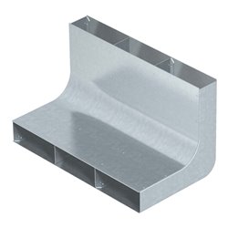 OBO Bettermann Vertr Vertikalkrümmer 3-zügig KV3 35048