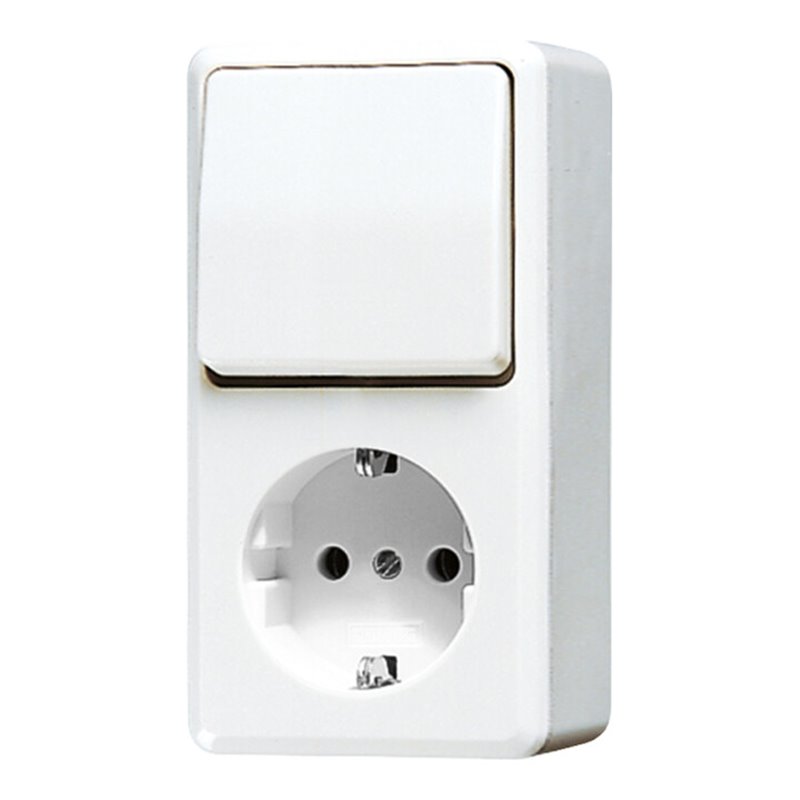 Jung SCHUKO-Steckdose 16A 250V 676 A WW