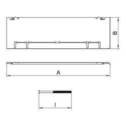 OBO Bettermann Vertr Höhenausgleich-Bausatz Estrichhöhe 115+55mm ASH250-3 B115170