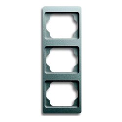 Busch-Jaeger Rahmen 3-fach titan, senkr., alpha 1733 KA-266