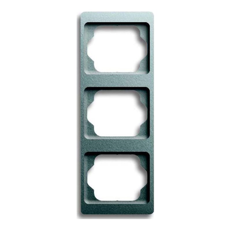 Busch-Jaeger Rahmen 3-fach titan, senkr., alpha 1733 KA-266