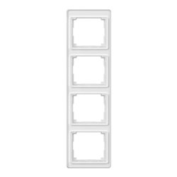 Jung Rahmen 4-fach aws senkrecht SL 584 WW