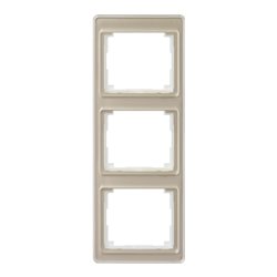 Jung Rahmen 3-fach gold brz senkrecht SL 583 GB