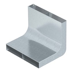 OBO Bettermann Vertr Vertikalkrümmer 2-zügig f. EÜK KV2 25038