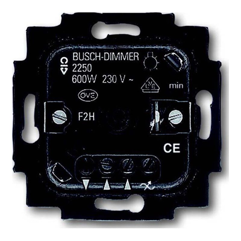 Busch-Jaeger Dimmer-Einsatz 60-600W Drehbetätig. 2250 U