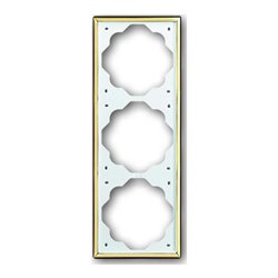 Busch-Jaeger Rahmen 3-fach solargold 1723-73