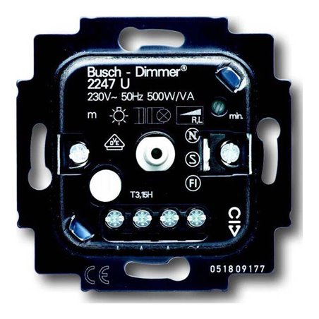 Busch-Jaeger Dimmer-Einsatz 20-500W 2247 U