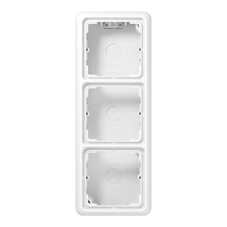 Jung AP-Kappe 3-fach aws angeformter Rahmen CD 583 A WW