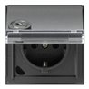 Gira Schuko-Steckdose ant verschliessbar,TX44 044967