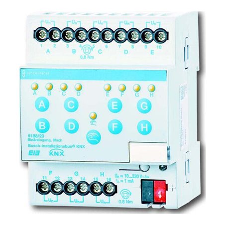 Busch-Jaeger Binäreingang 230V 8-fach 6188/20