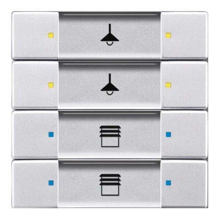 Busch-Jaeger Tastsensor 4/8fach Multifunktion 6127/02-83